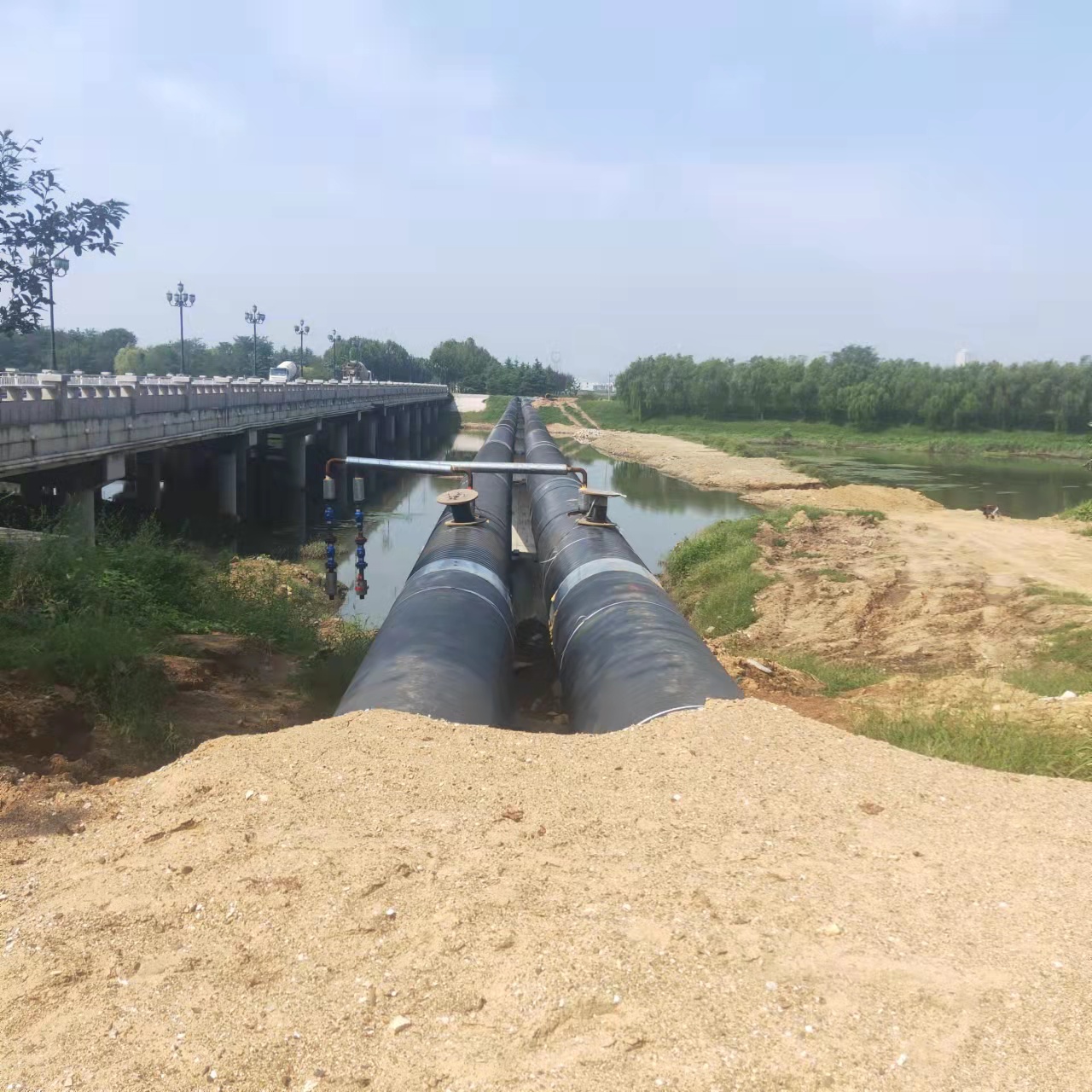 赤城输油管道清洗